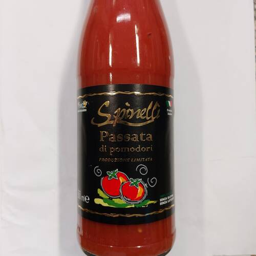 Salsa Passata di pomodoro SPINELLI- bottiglia 500 ml